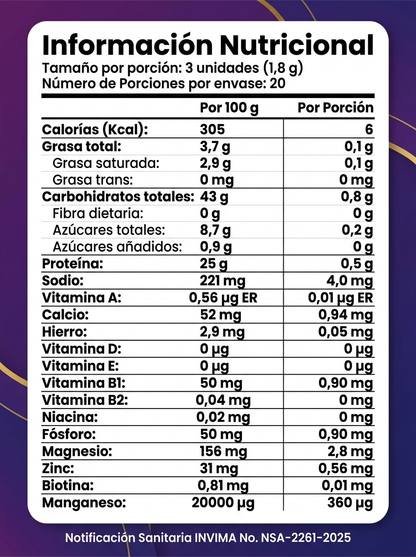 Resveratrol AMBRA · Con colágeno y biotina · Sabor uva